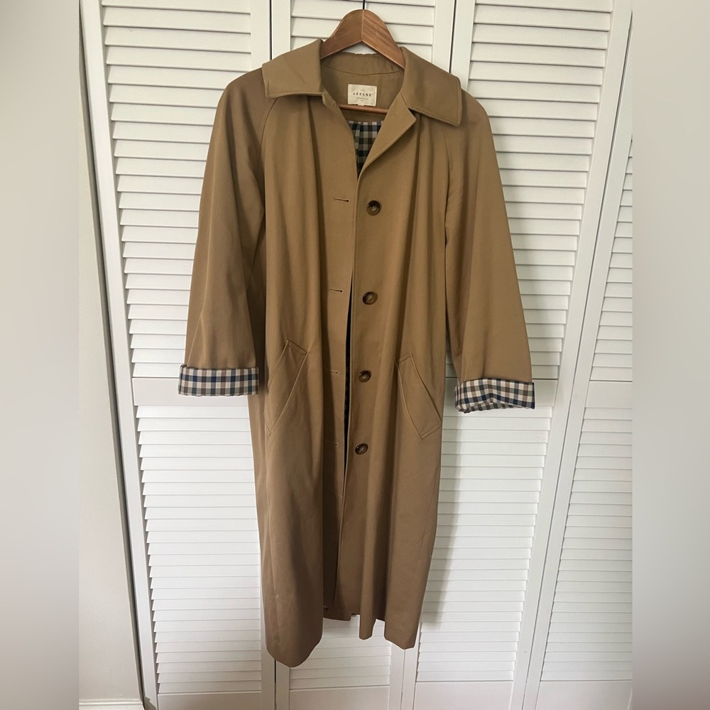 Sezane Clyde Classic Trench Coat
